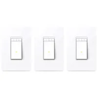 TP-Link Kasa Smart Wi-Fi Dimmer Light Switch - 3-Pack