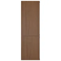Bosch 24" 5.8 Cu. Ft. Bottom Freezer Refrigerator (B09IB91NSP) - Custom Panel