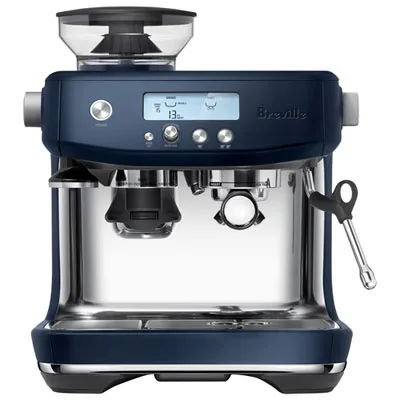 Breville Barista Pro Espresso Machine with Frother & Coffee Grinder - Damson Blue