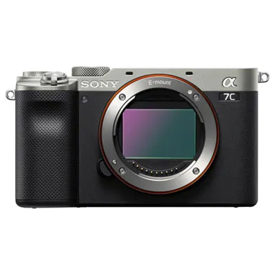 Sony Alpha 7C Full-Frame Mirrorless Camera (Body Only) - Silver