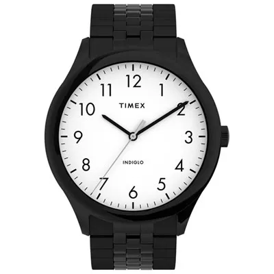 Timex Easy Reader 40mm Men's Casual Watch - Black/White