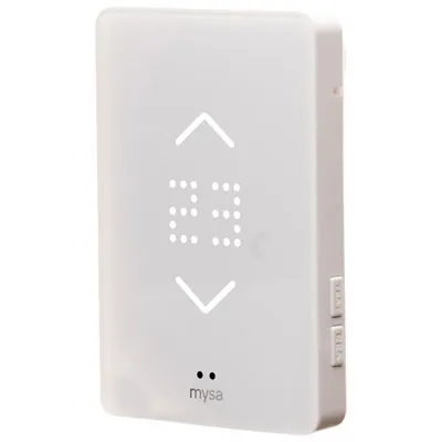 Mysa Smart Wi-Fi Thermostat for Electric In-Floor Heating - White