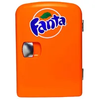 Coca-Cola Fanta 0.14 Cu. Ft. Freestanding Bar Fridge (FA04) - Orange
