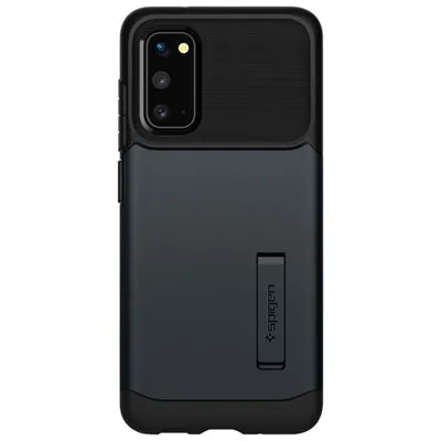 Spigen Slim Armor Fitted Hard Shell Case for Samsung Galaxy S20 - Metal Slate