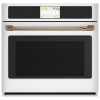 Café 30" 5 Cu. Ft. True Convection Electric Wall Oven (CTS90DP4NW2) - Matte White