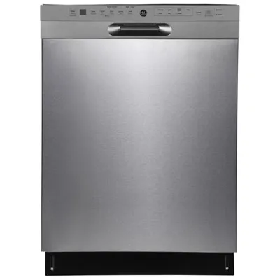 GE 24" 48dB Built-In Dishwasher with Stainless Steel Tub & Third Rack (GBF655SSPSS) -Stainless Steel