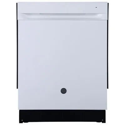 GE 24" 52dB Built-In Dishwasher with Stainless Steel Tub (GBP534SGPWW) - White