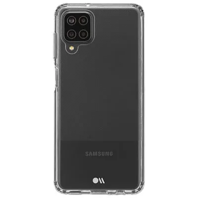 Case-Mate Fitted Hard Shell Case for Galaxy A12 - Clear