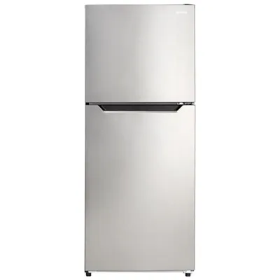 Danby 24" 10.1 Cu. Ft. Top Freezer Refrigerator with LED Lighting (DFF101B1BSLDB) - Stainless Steel