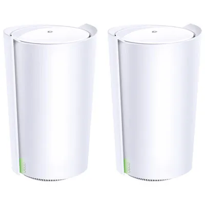 TP-Link Deco AX6600 Tri-Band Whole Home Mesh Wi-Fi 6 System (X90) - 2 Pack