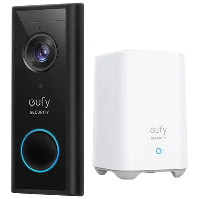 eufy 2k Wi-Fi Video Doorbell - Black