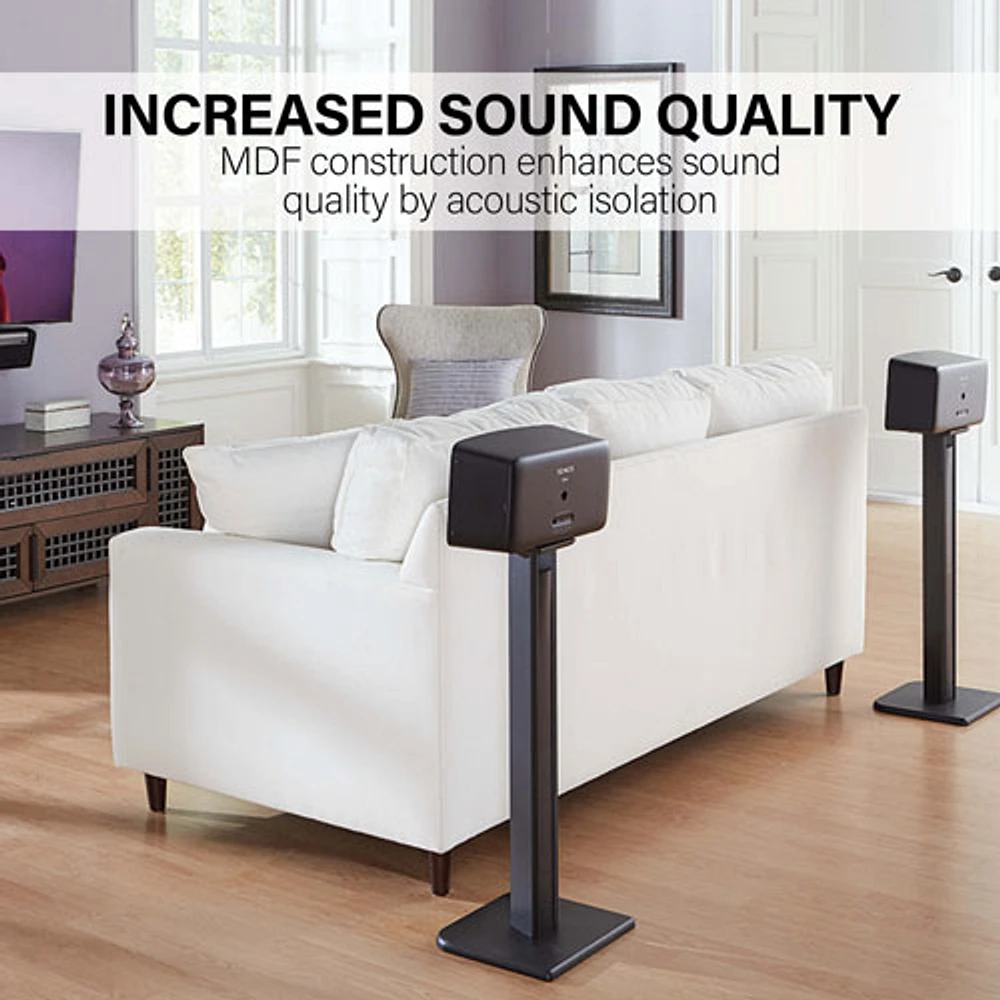 Sanus Speaker Stands (BF24B-03)