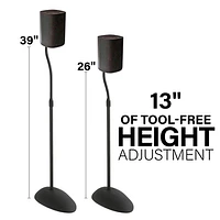 Sanus Adjustable Speaker Stand (HTB3b-03)