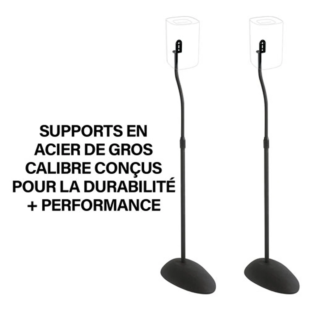 Support de haut-parleur ajustable de Sanus (HTB3b-03)