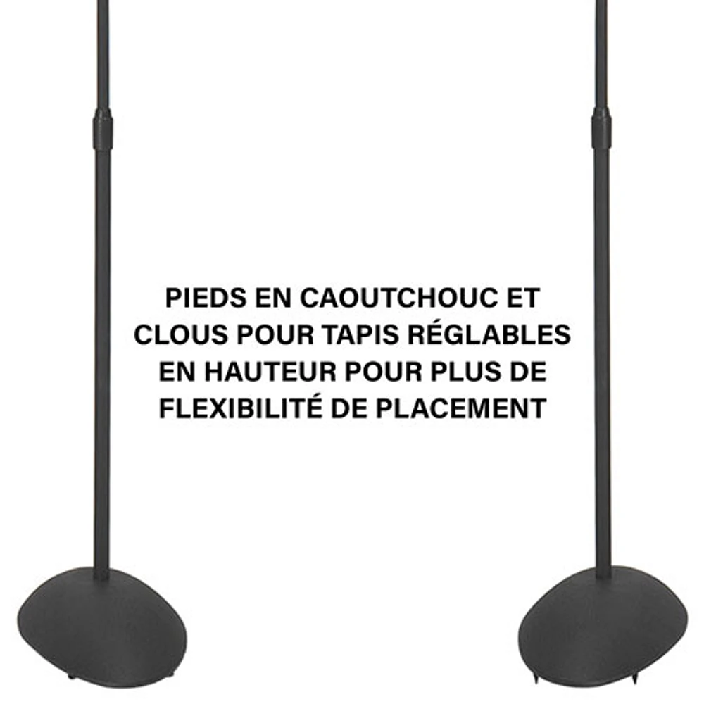 Support de haut-parleur ajustable de Sanus (HTB3b-03)