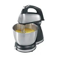 Hamilton Beach 6 Speed Classic Hand-Stand Mixer (64650) - Stainless Steel