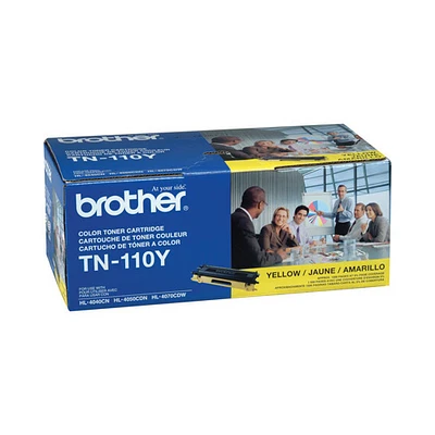 Poudre d'encre jaune de Brother (TN110Y)