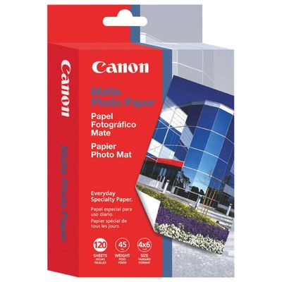 Canon 4" x 6" Matte Photo Paper (MP-101) - 120 Sheets
