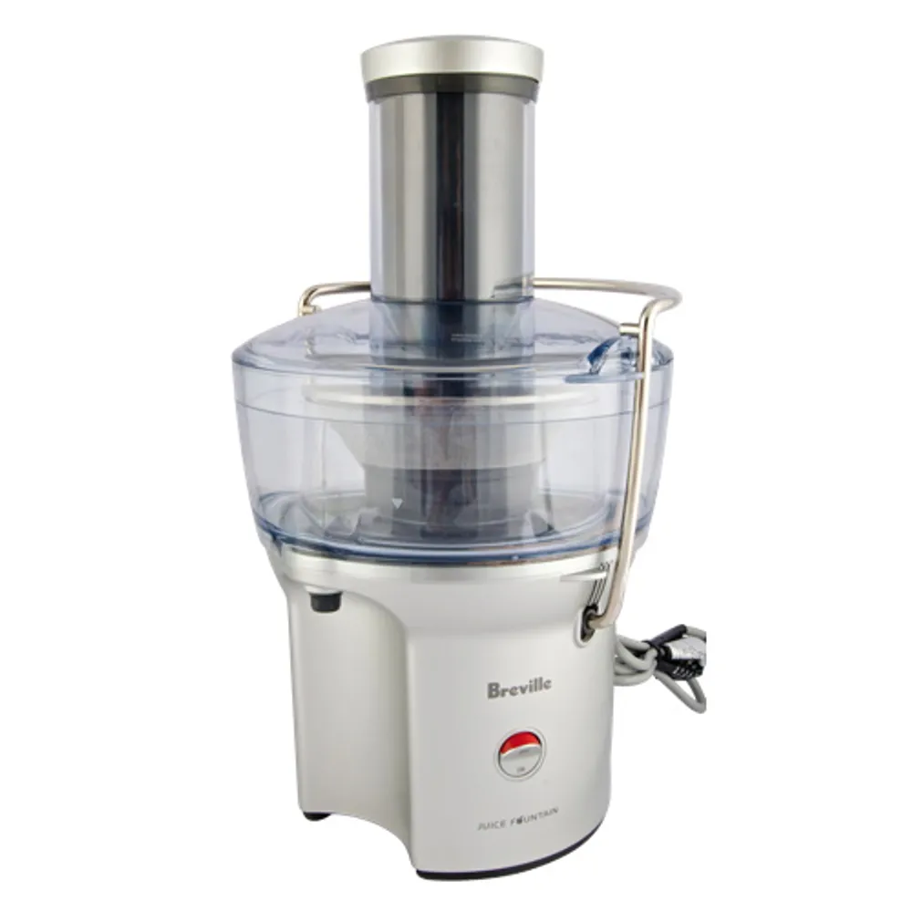 Breville Juice Fountain Compact Centrifugal Juicer - Silver