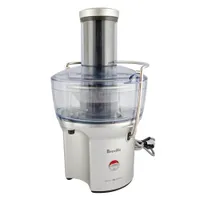 Breville Juice Fountain Compact Centrifugal Juicer - Silver