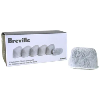 Breville 6-Pack Replacement Water Filters (BWF100)