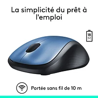 Logitech M310 Wireless Ambidextrous Mouse - Peacock Blue