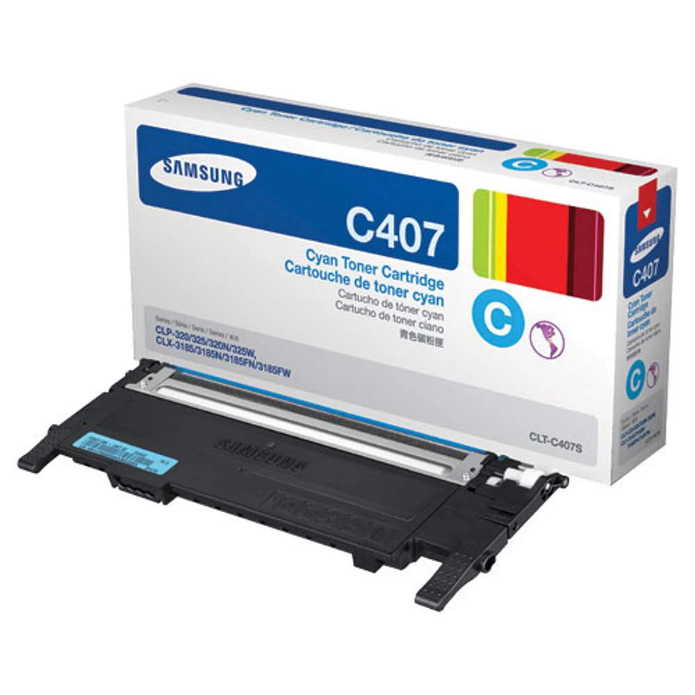 Samsung Cyan Toner (CLT-C407S)