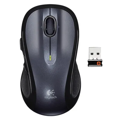 Logitech M510 Wireless Laser Mouse - Black