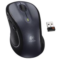 Logitech M510 Wireless Laser Mouse - Black