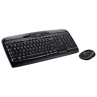 Ensemble avec clavier et souris sans fil MK320 de Logitech