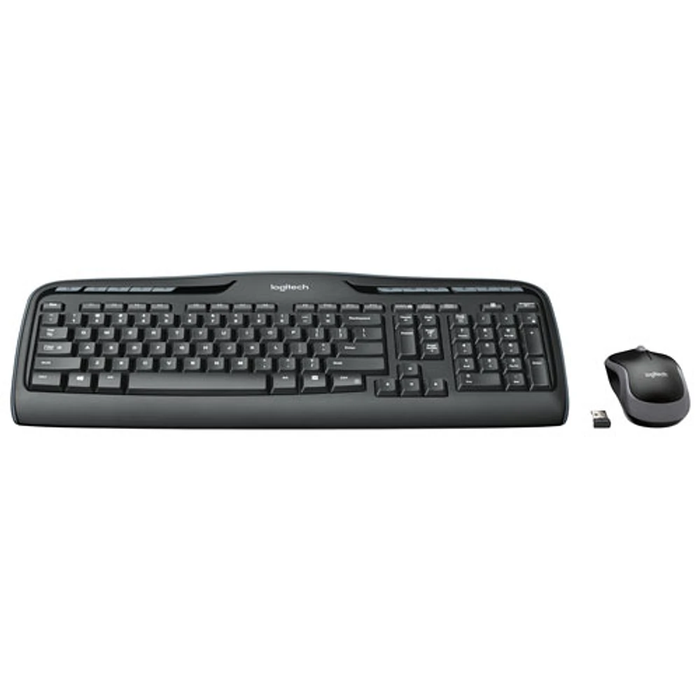 Ensemble avec clavier et souris sans fil MK320 de Logitech - Français