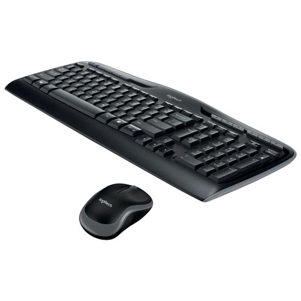 Ensemble avec clavier et souris sans fil MK320 de Logitech - Français