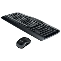 Ensemble avec clavier et souris sans fil MK320 de Logitech - Français