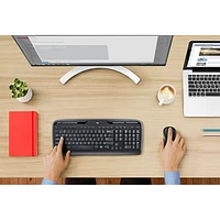 Logitech MK320 Wireless Keyboard & Mouse Combo - French