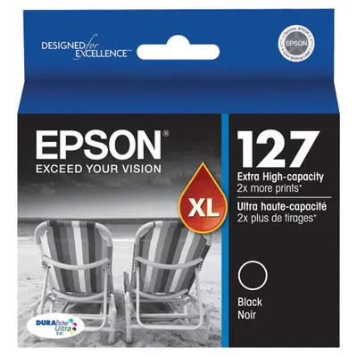 Epson T127 Black XL Ink (T127120-S)