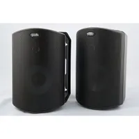 Polk Audio Atrium 4 80-Watt All-Weather Outdoor Speaker - Black - Pair