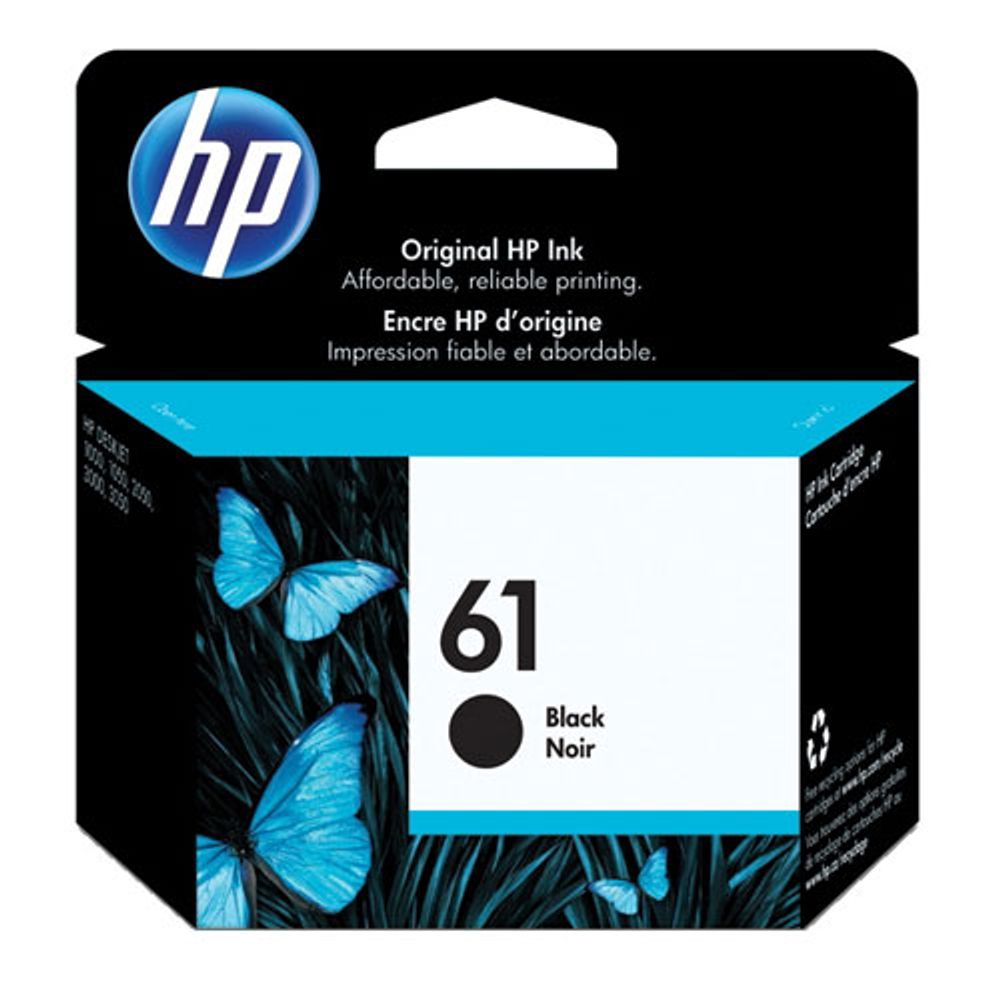 HP 61 Black Ink (CH561WN#140)