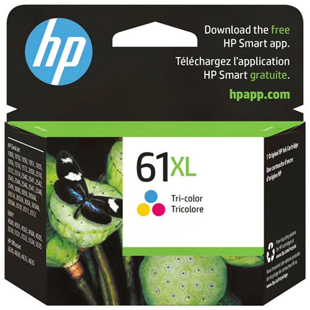 HP 61XL Tri-Colour Ink (CH564WN#140)