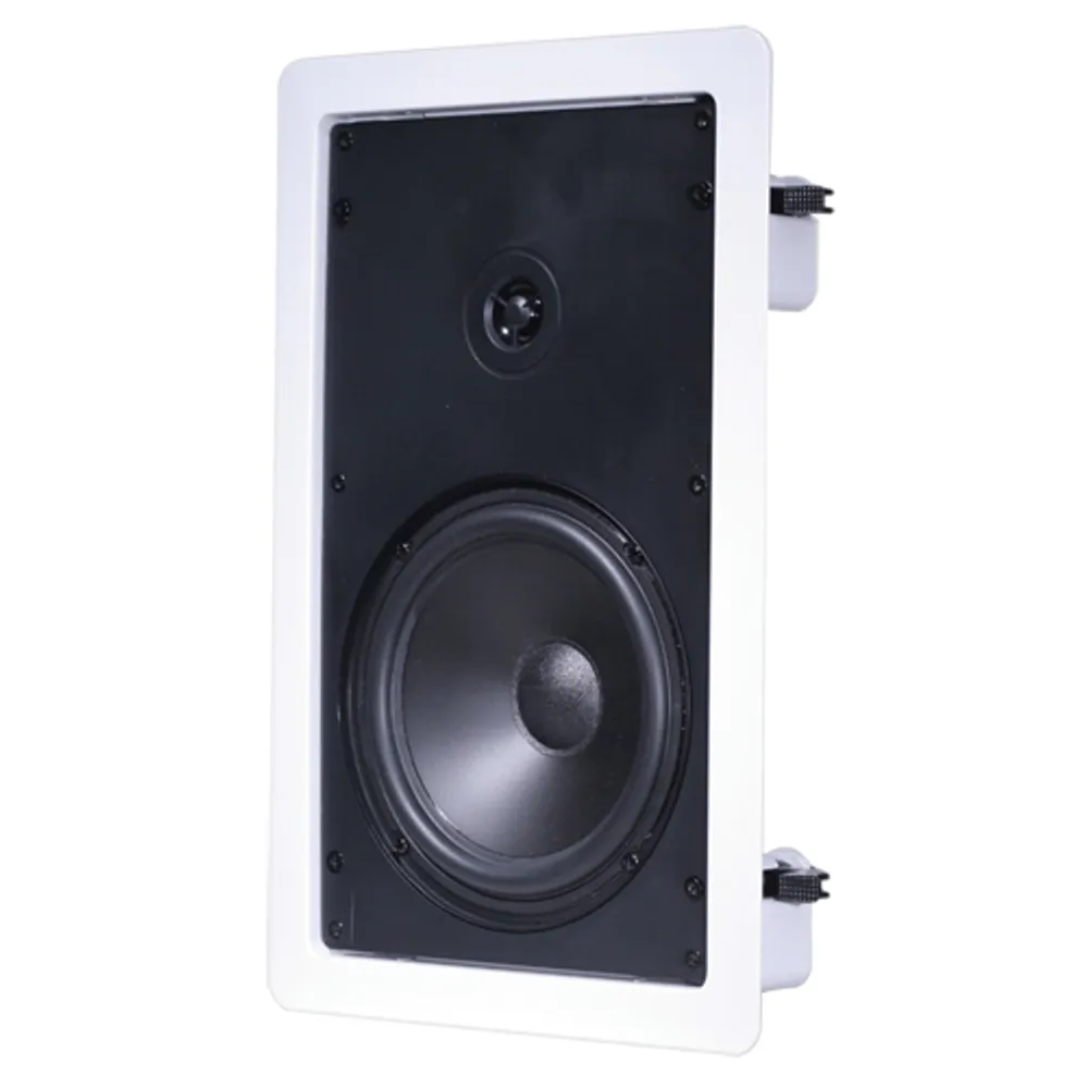 Klipsch R1650W 140-Watt In-Wall Speaker - White - Single