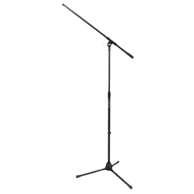On-Stage Fixed Boom Drum/Amp Mic Stand (MS7701B) - Black