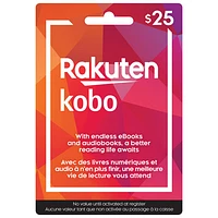 Kobo $25 Prepaid Card