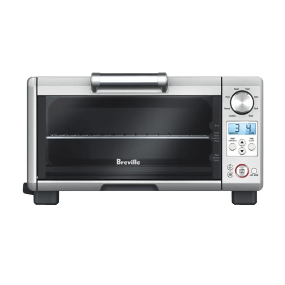 Breville Mini Smart Toaster Oven - 0.45 Cu. Ft./12.7L - Stainless Steel