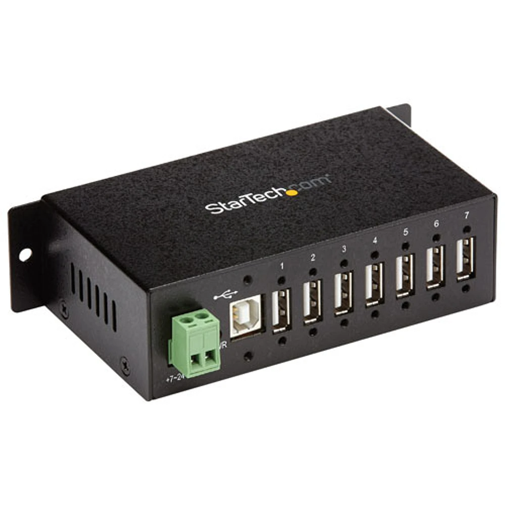 Contrôleur USB industriel robuste à 7 ports de StarTech (ST7200USBM)