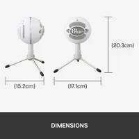 Blue Microphones SnowBall iCE USB Microphone - White