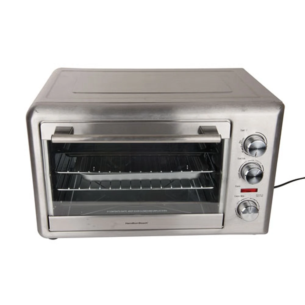 Hamilton Beach Counter Top Oven with Convection & Rotisserie - Silver