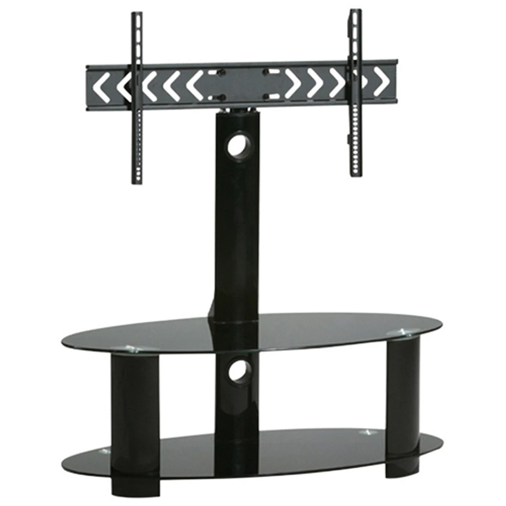 TygerClaw TV Stand with 32" - 50" Fixed TV Mount - Black