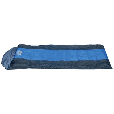 Sac de couchage rectangulaire -5 °C Nomad 3 de World Famous - Bleu royal - Noir