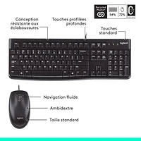 Logitech MK120 Keyboard & Mouse Combo