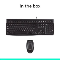 Logitech MK120 Keyboard & Mouse Combo
