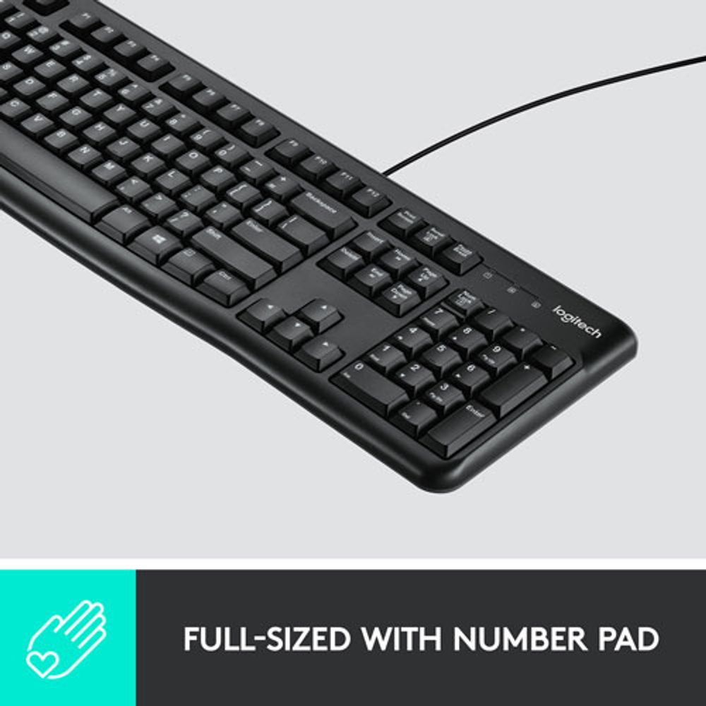 Logitech MK120 Keyboard & Mouse Combo